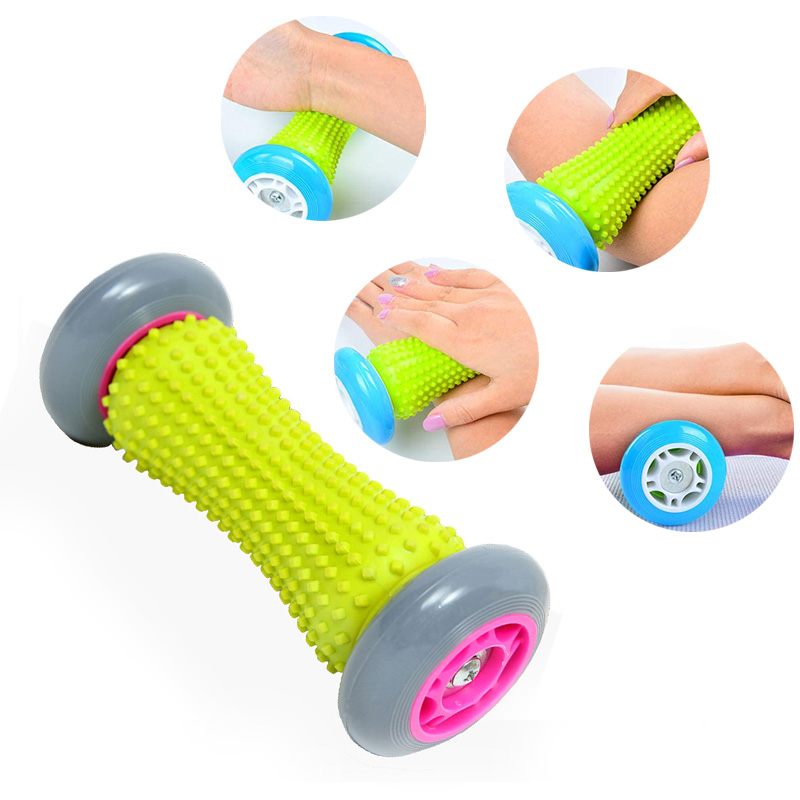 Reflexology Foot Roller - Alat pijat kaki, untuk pereda Plantar