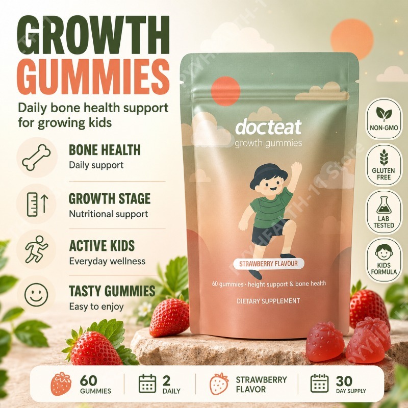 Health Wellness Gummies - Suplemen Vitamin D3 K2 Kalsium Gummies