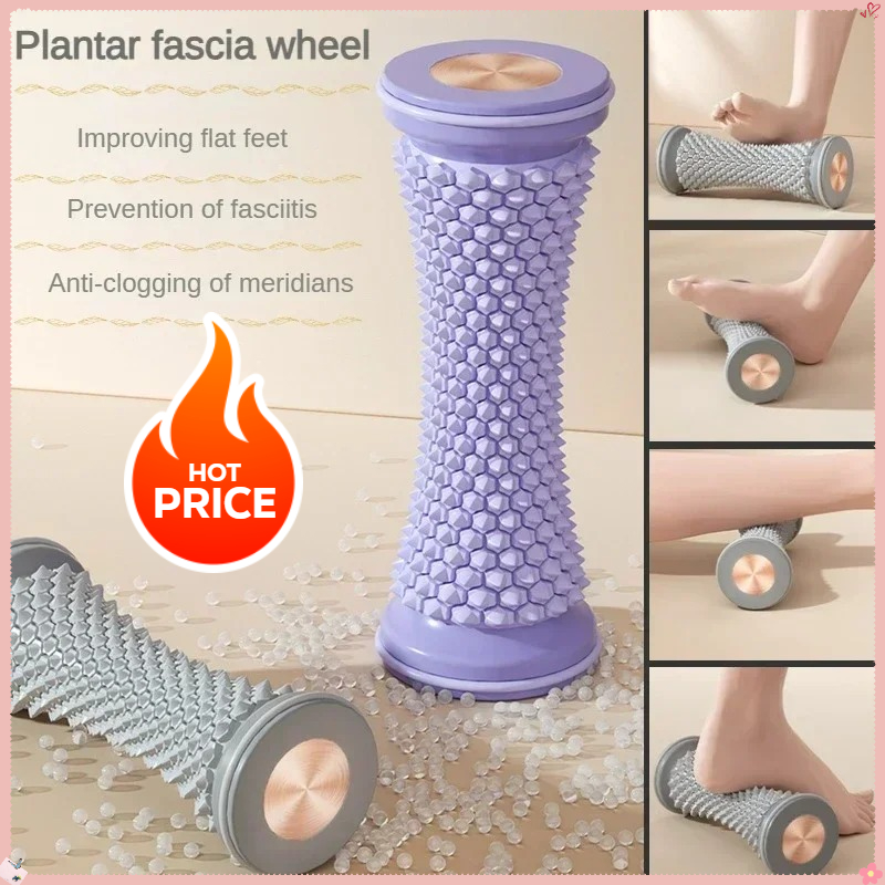 Reflexology Foot Roller - Alat Pijat Kaki Roller Pijat Yoga