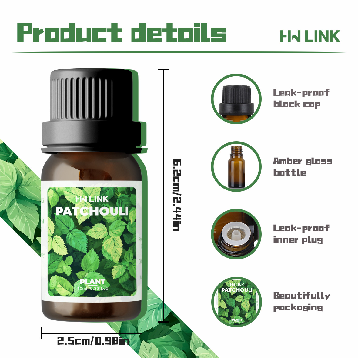 10ml Minyak Atsiri Patchouli 1 - Aromatherapy Diffuser ulasan dan harga