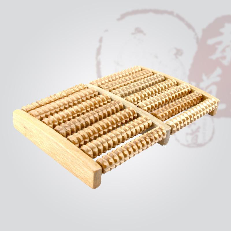 1 Buah Rol Pijat Kaki Kayu Ref - Reflexology Foot Roller ulasan dan harga