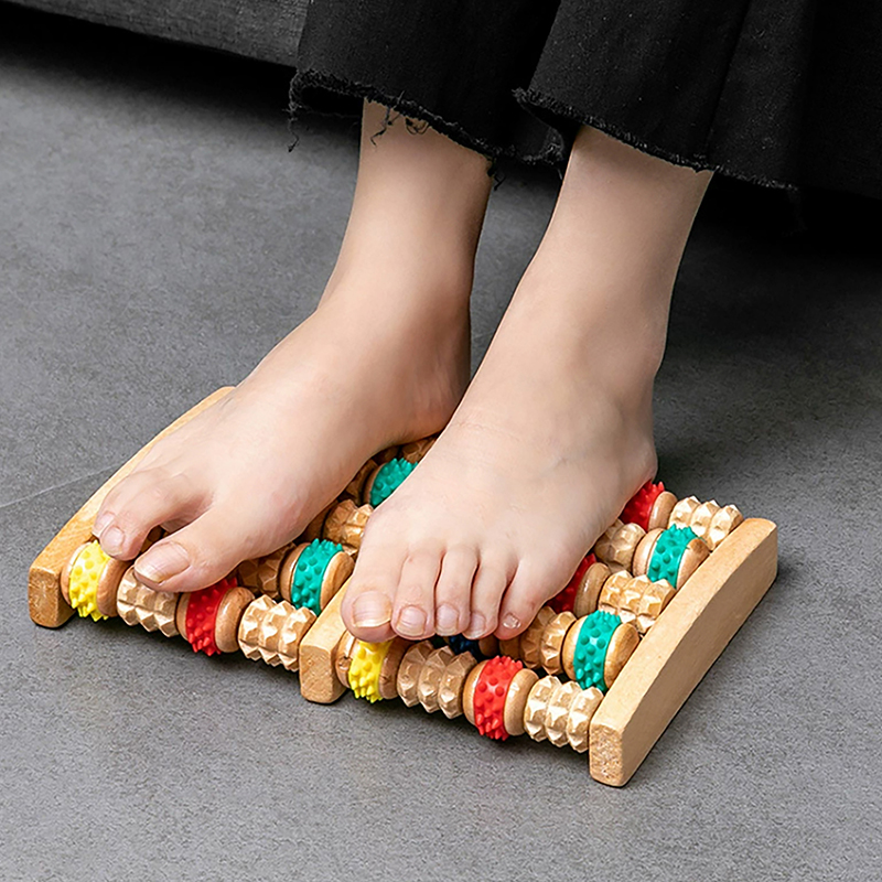 Alat Pijat Kaki Multi-Titik un - Reflexology Foot Roller ulasan dan harga