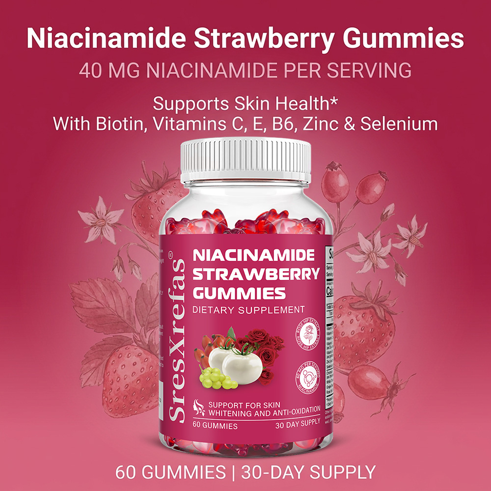 Permen Jeli Niacinamide (Vitam - Health Wellness Gummies ulasan dan harga