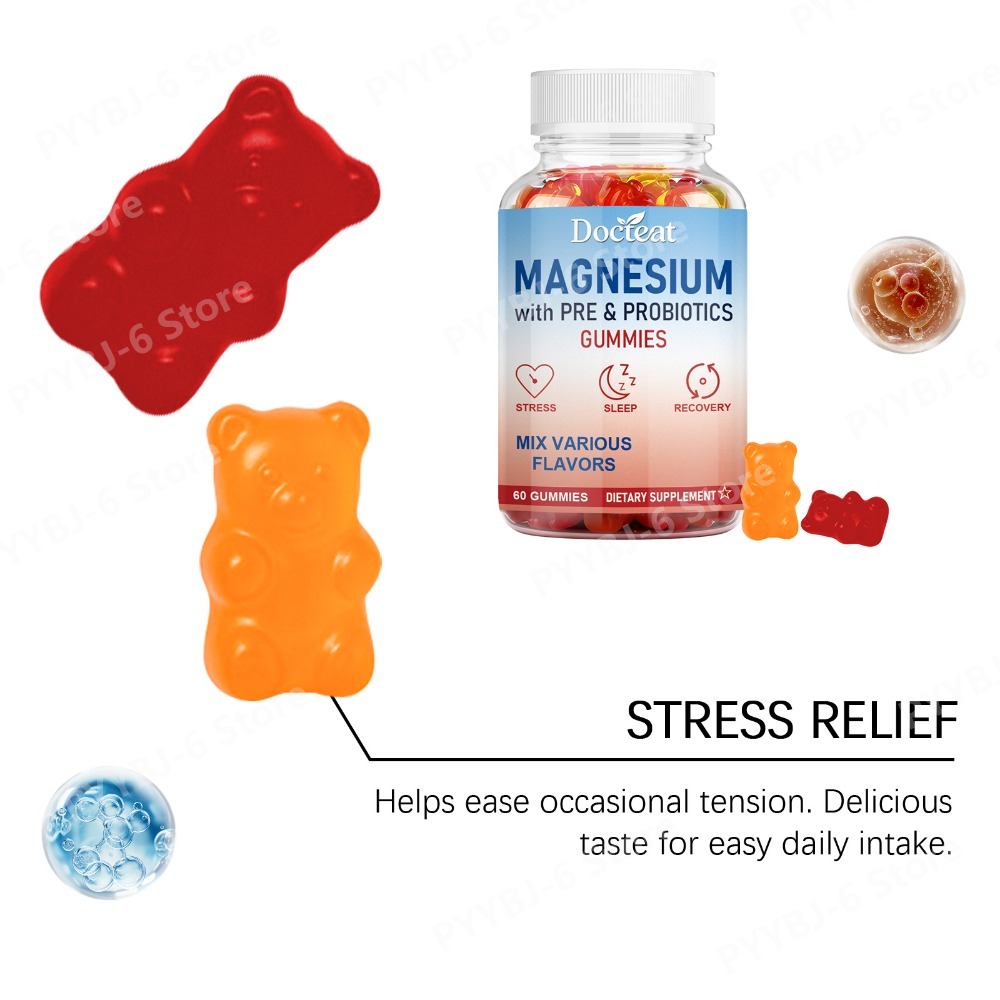 Permen Kunyah Magnesium dengan - Health Wellness Gummies ulasan dan harga